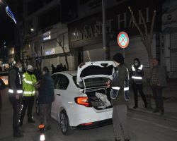 Batman'da asayiş uygulaması yapıldı