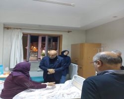 Milletvekili Ziver Özdemir'den hasta ve yakınlarına geçmiş olsun ziyareti