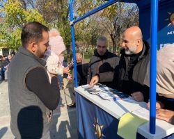 Milletvekili Özdemir'den Türkiye Yüzyılı vizyonu standına ziyaret